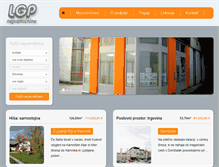 Tablet Screenshot of lgp.si